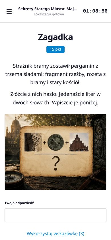 Platforma miejskich gier terenowych 3